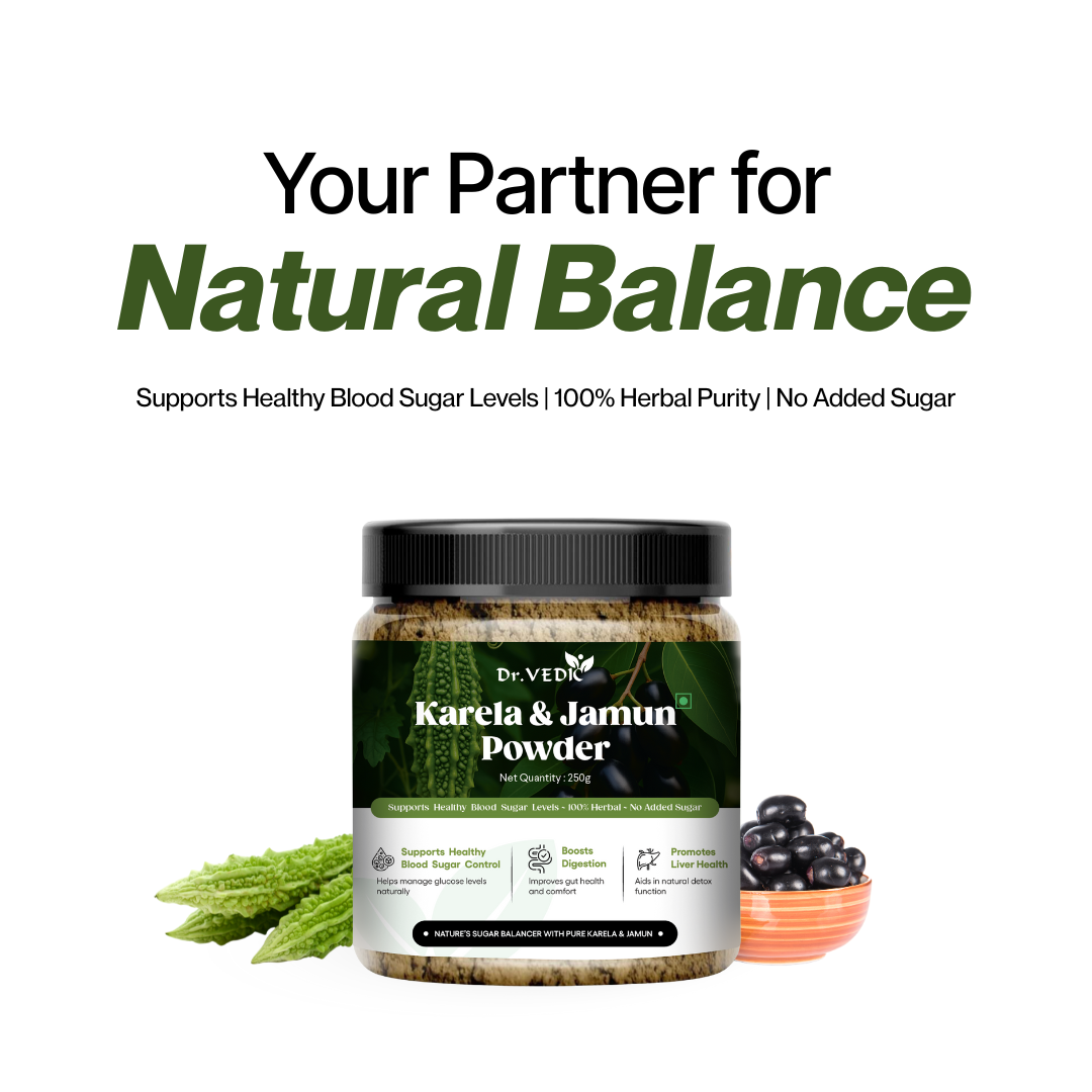 Dr Vedic Karela Jamun Powder – 250g