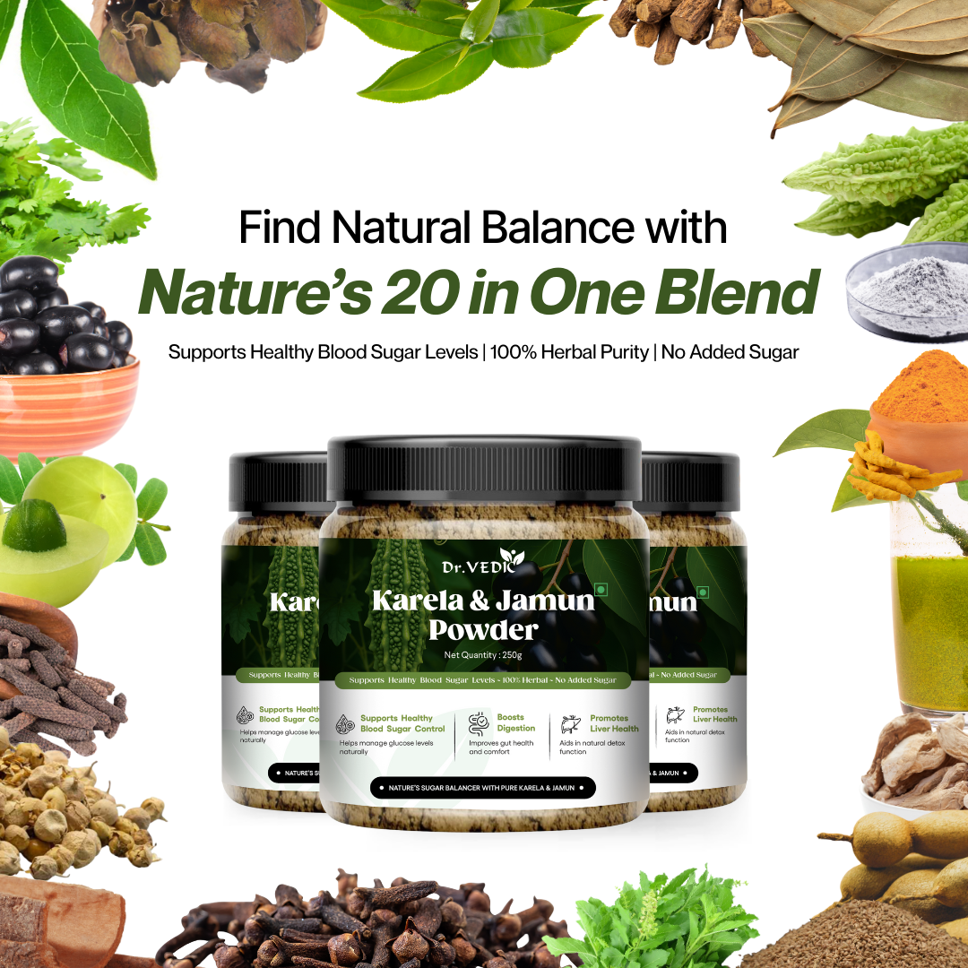 Dr Vedic Karela Jamun Powder – 250g