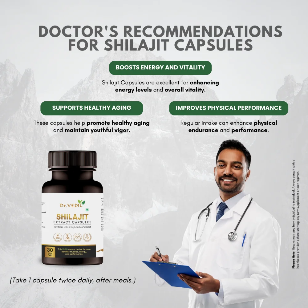 Dr.Vedic Shilajit Capsules