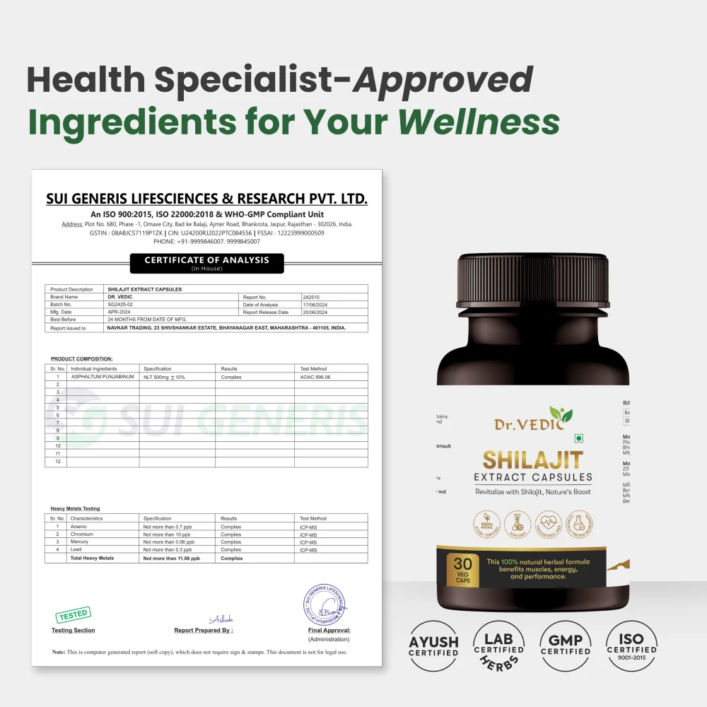 Dr.Vedic Shilajit Capsules