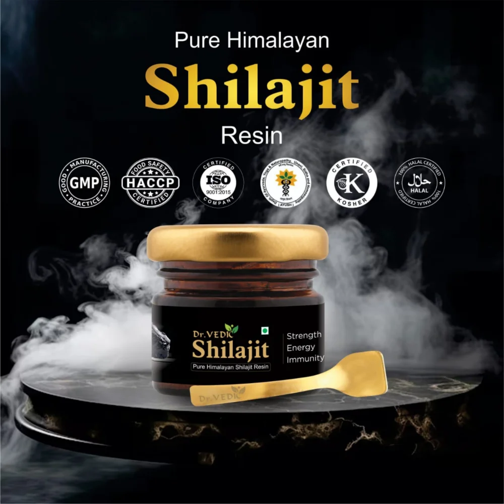 Dr.Vedic Pure Himalayan Shilajit Resin