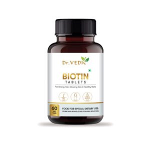 Dr.Vedic 100% Natural Biotin Tablets 60