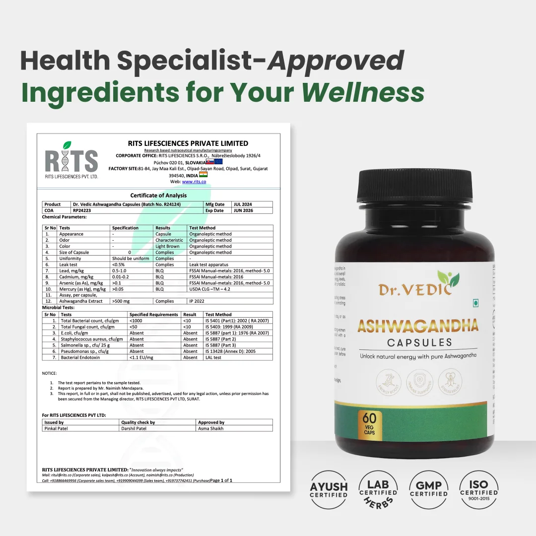 Dr.Vedic Ashwagandha Caps