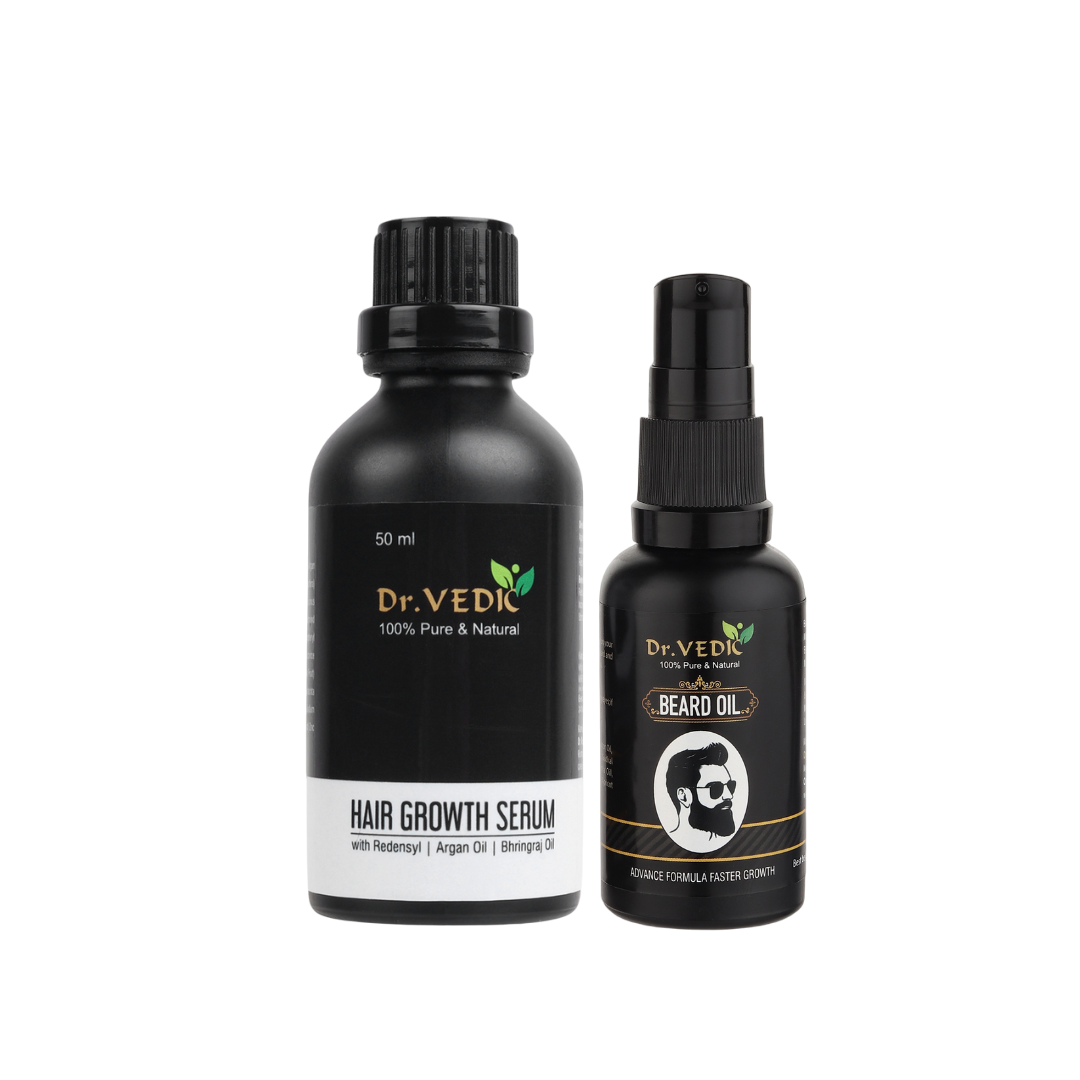 Dr.Vedic Hair & Beard Revival Duo