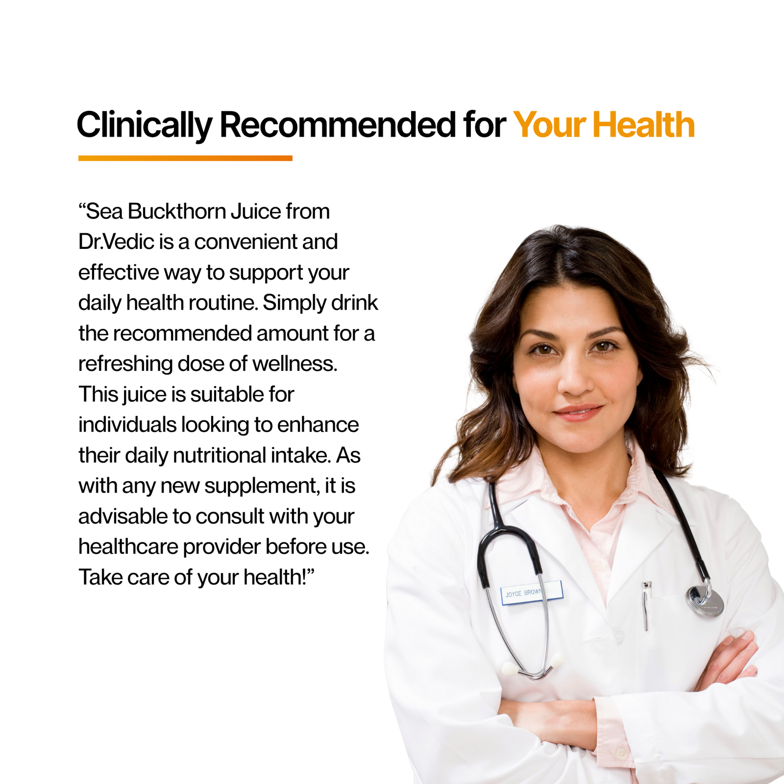 Dr.Vedic Himalayan Sea Buckthorn Juice 500ml - Image 10