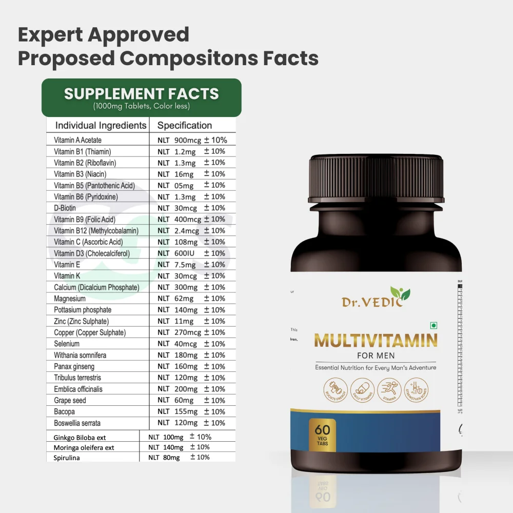 Dr.Vedic Multivitamin Duo
