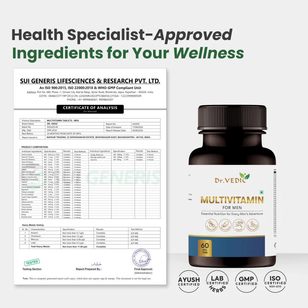 Dr.Vedic Multivitamin Duo